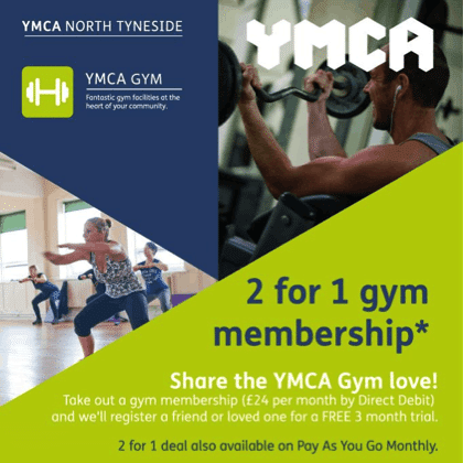 Don’t come to the YMCA Gym alone…